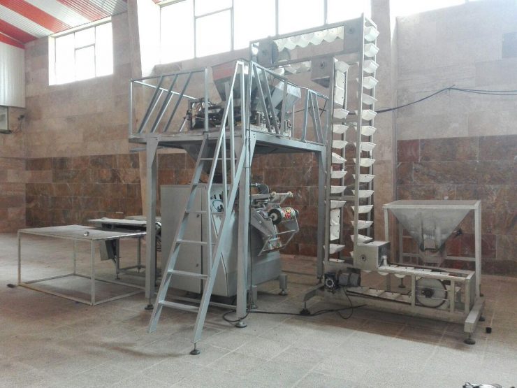 قیمت دستگاه بسته بندی حبوبات 2 توزین