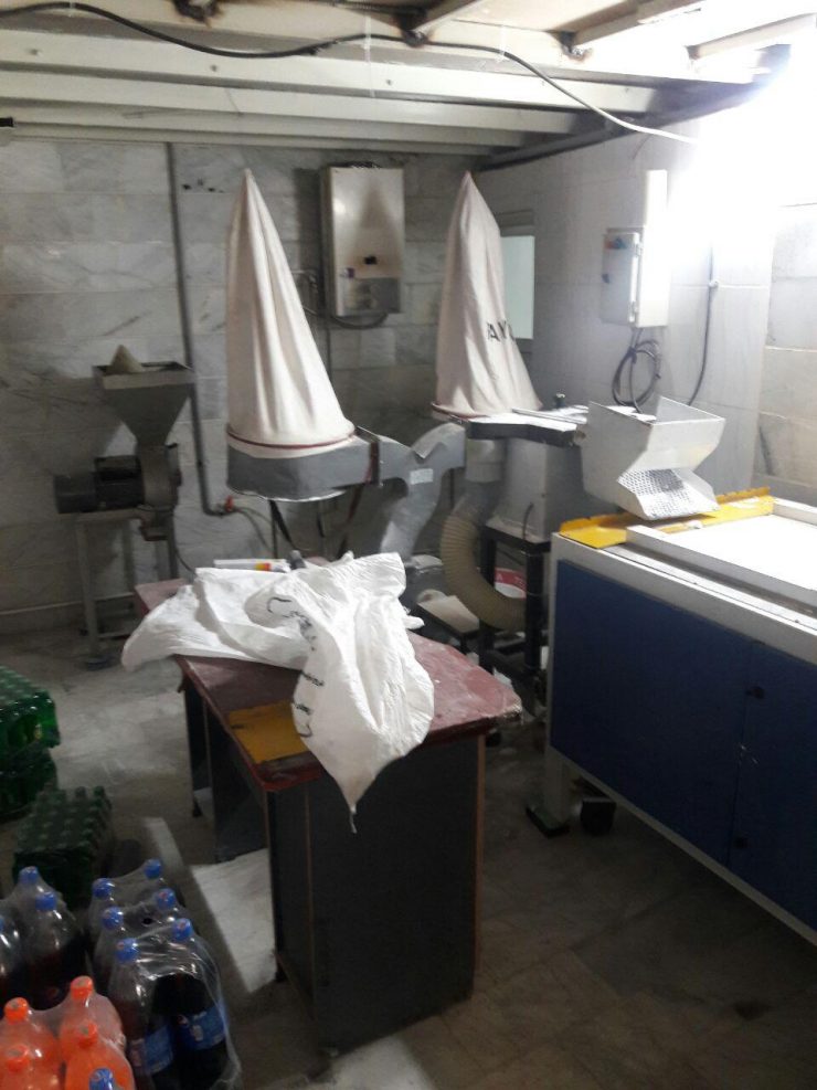 فروش دستگاه قند خردکن اتومات دست دوم