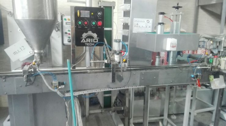 دستگاه قوطی پرکن گرانولی دست دوم